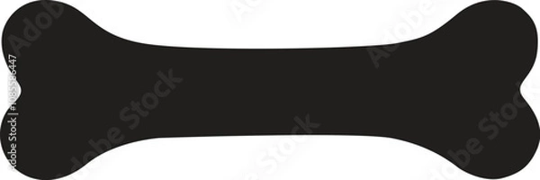 Fototapeta dog bone vector file 
