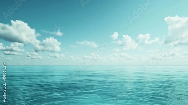 Fototapeta 青空と大地