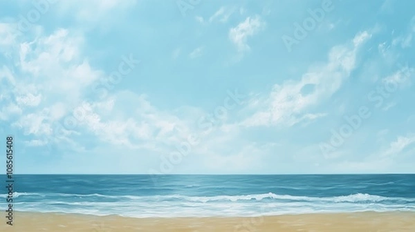 Fototapeta 青空と大地