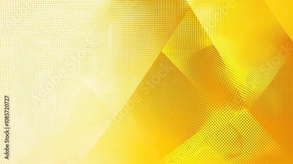 Fototapeta Abstract Yellow and White Pattern with Dotted Texture
