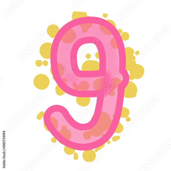 Obraz baby shower card