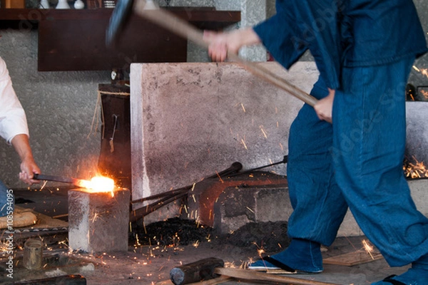 Fototapeta 刀鍛冶