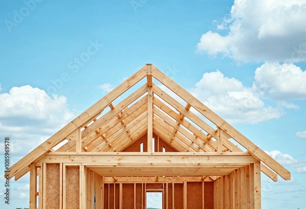 Fototapeta home construction