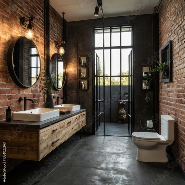 Obraz modern bathroom interior