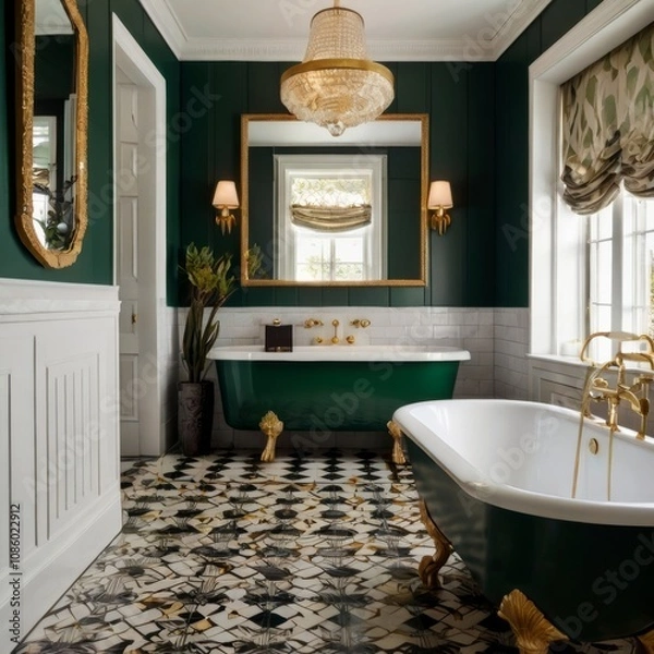 Fototapeta bathroom interior