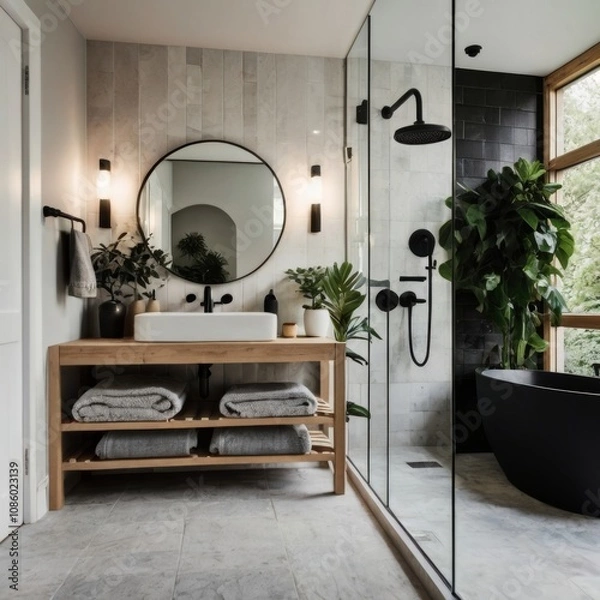 Obraz bathroom interior