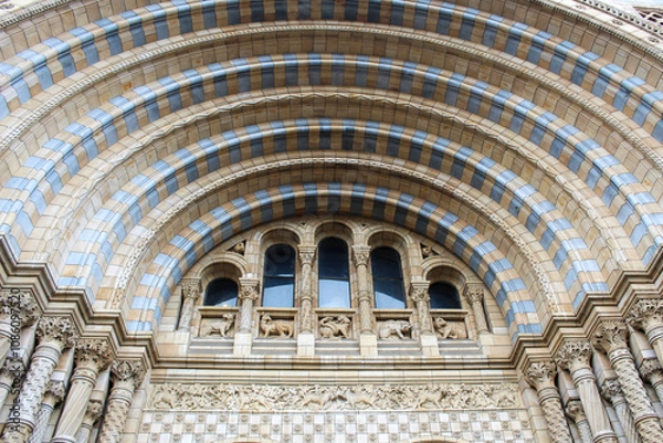 Obraz view of the museum in London