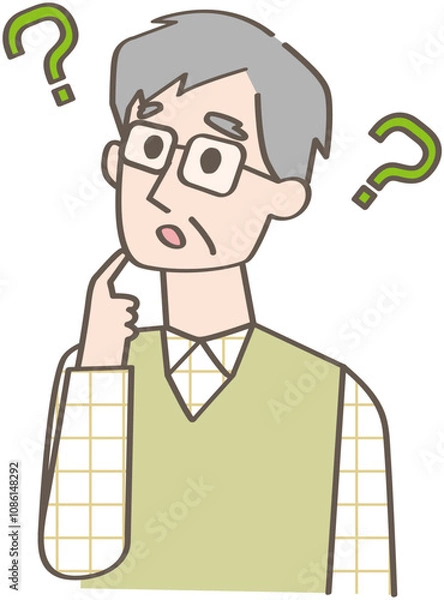 Obraz 分からない、理解できない人