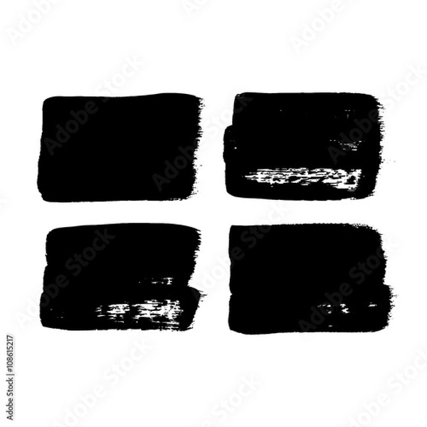 Fototapeta Broad brush strokes.