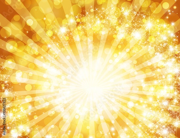 Fototapeta ゴールド輝き436