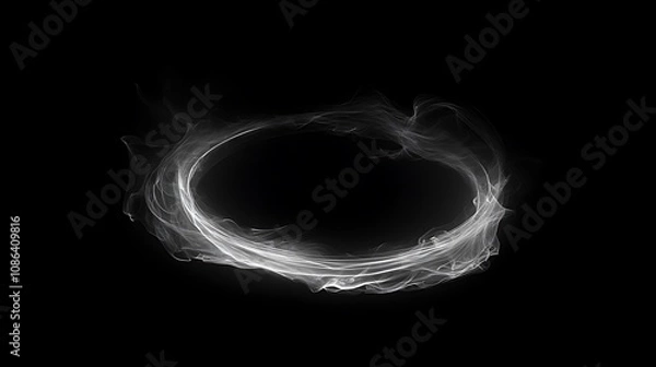 Fototapeta Abstract Blue Ring