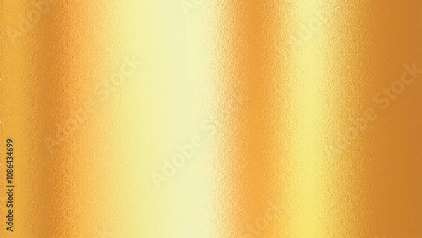 Fototapeta Shiny gold foil texture background, metallic gold gradient design. Vector illustration
