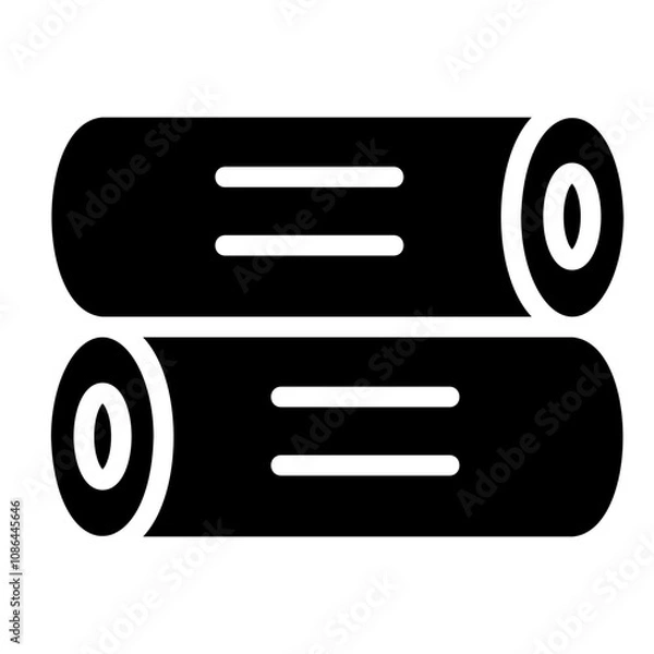 Obraz wooden Line Icon