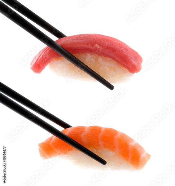Obraz Sushi z pałeczkami