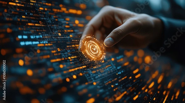 Fototapeta Copyright Protection Concept Registration