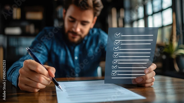 Obraz Digital Form Completion and Verification Technology