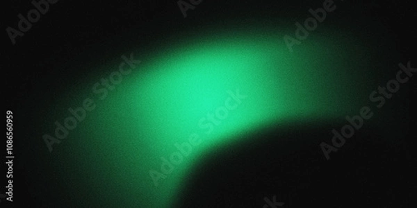 Fototapeta Grainy  gradient  abstract  background  aestetic  texture. Soft  waves  isolated  on black