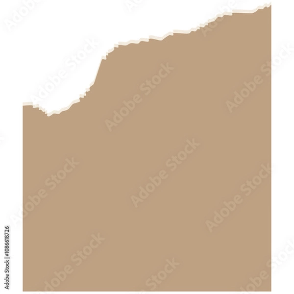 Fototapeta torn paper vector illustration