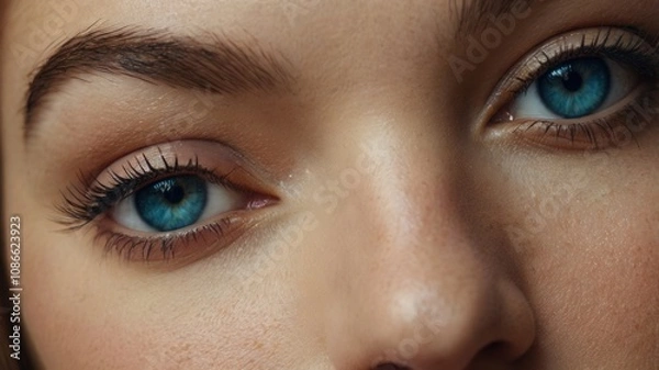 Fototapeta Close-up of a Woman's Eye