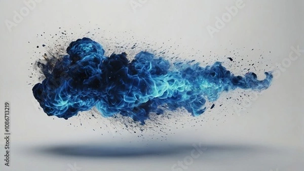 Obraz Rising Smoke Explosion