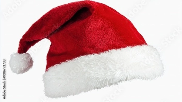 Obraz santa hat transparent background 