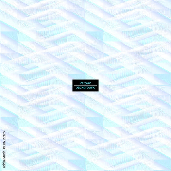 Fototapeta Abstract elegant background pattern in turquoise blue colors