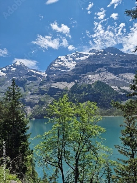 Obraz Beautiful alpine scenery