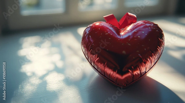 Obraz Valentine's Day Background Heart Balloon