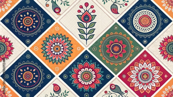 Obraz 4K Old Mosaic Stones