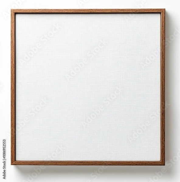 Fototapeta Blank Canvas in Frame