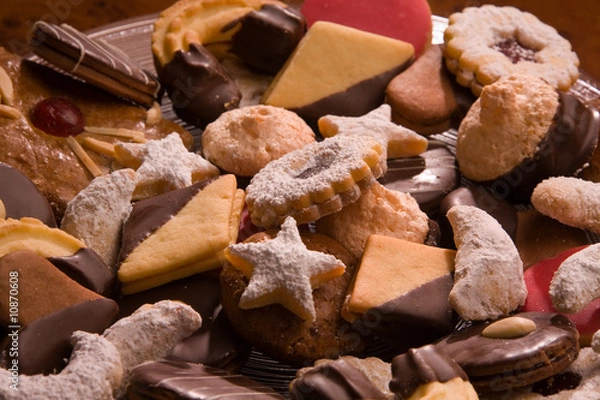 Obraz Plätzchen für Weihnachten