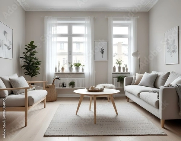 Fototapeta interior home design