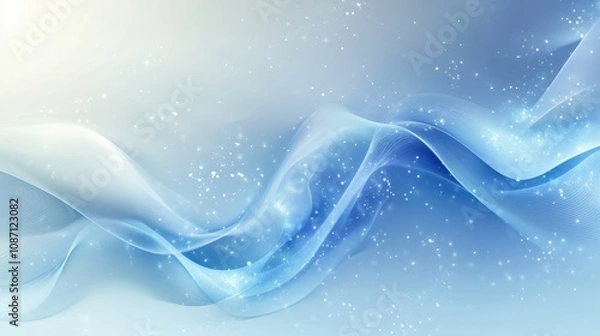 Fototapeta elegant Minimalistic, Vibrant abstract wave perfect for a modern design