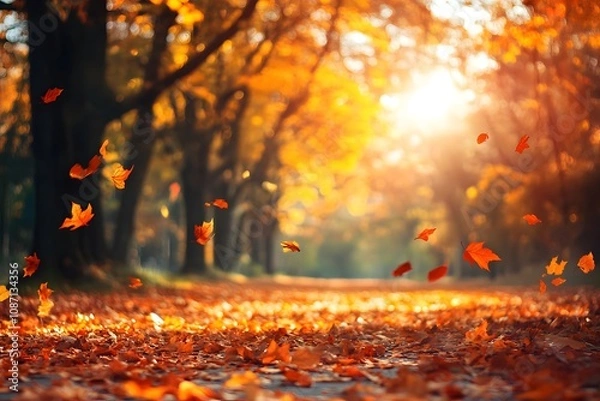 Fototapeta Landscape, Background, Generative AI