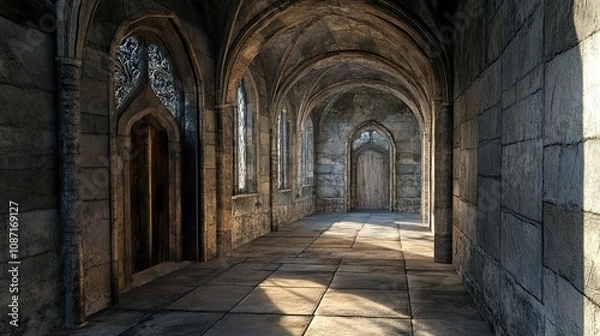 Fototapeta Ancient City Interior 