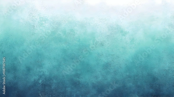 Fototapeta Teal Abstract Background with Gradient