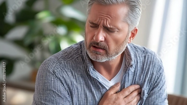 Obraz Angina is chest pain caused by reduced blood flow to the heart muscles. It's not usually life threatening, but it is a warning sign that you could be at risk of a heart attack or stroke