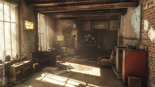 Obraz Military Camp Image Interior 