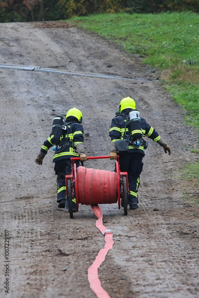 Fototapeta Binôme d'alimentation 