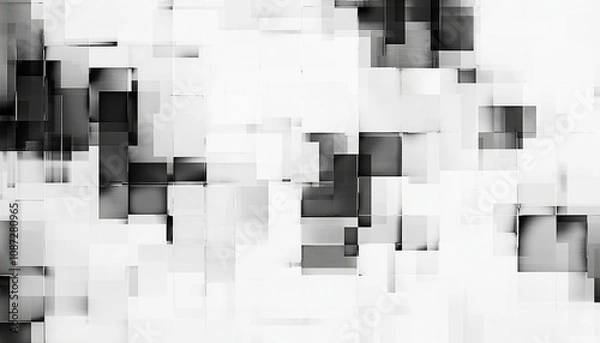 Fototapeta Digital Noise Glitch Pattern