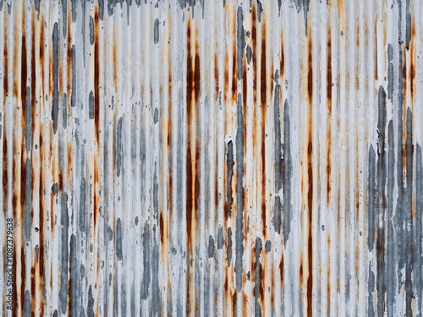 Fototapeta Old metal sheet