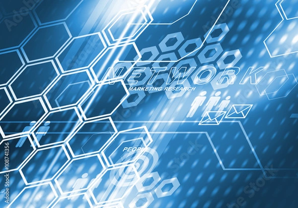 Fototapeta abstract business digital background