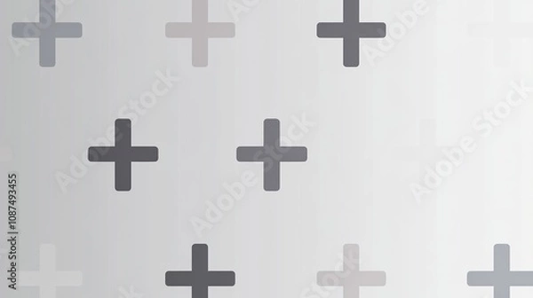Fototapeta Abstract Grey Cross Pattern Background Design