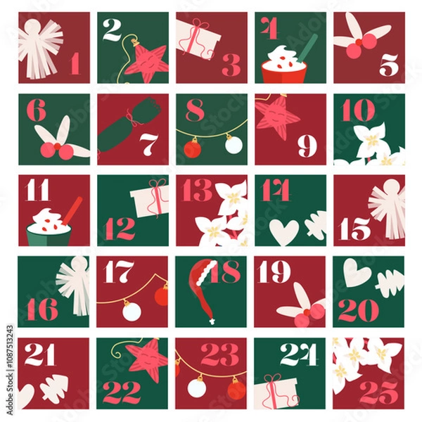 Obraz Advent calendar