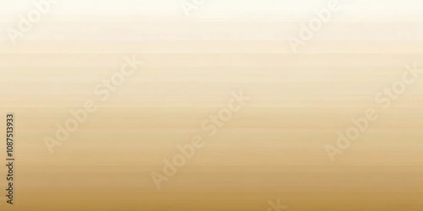 Fototapeta Subtle Horizontal Gradient Transitioning From White To Light Brown
