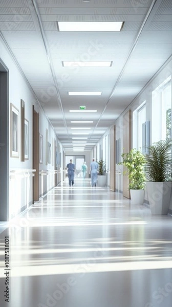Obraz hospital corridor