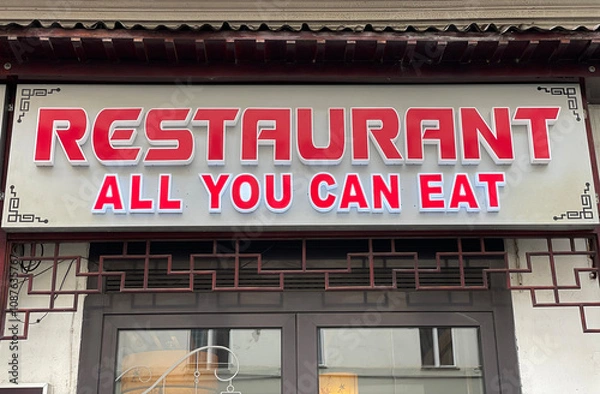 Obraz Sign that says All You Can Eat