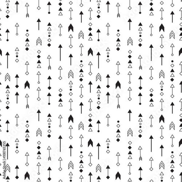 Fototapeta Vector Seamles Tribal Pattern