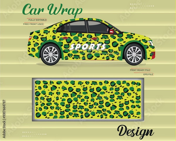 Obraz Eye-Catching, Professional, and Unique Vehicle Graphics to Elevate Your Brand or Personal Style.