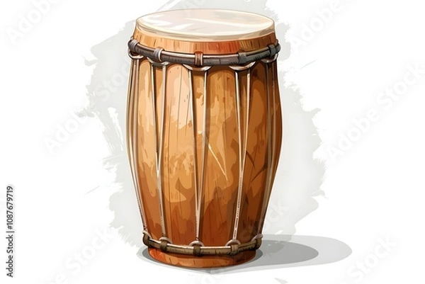 Fototapeta Vector illustration set of 50 musical instruments in cartoon style isolated on white background Retro musical instruments set realistic design Music instruments, musical notes and equipment A variety